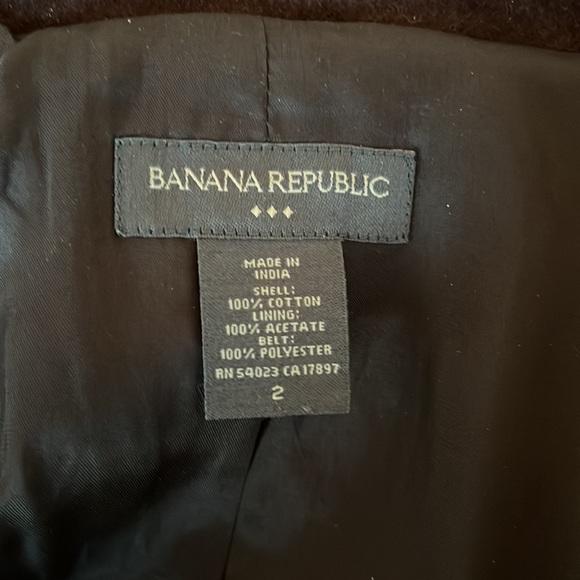 Banana Republic Brown Velvet Jacket - Picture 5 of 6